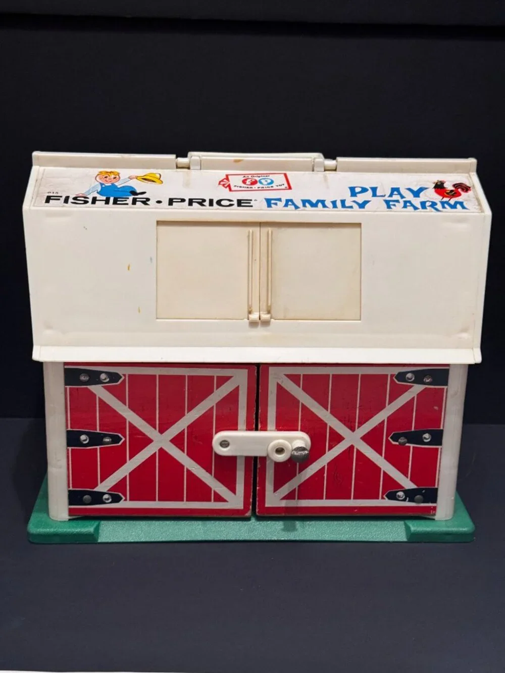 Fisher Price Toy Play Family Farm Barn 915, Vintage Circa 1979-1981